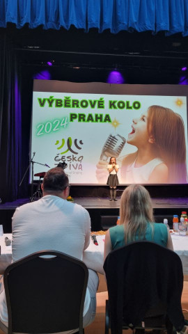 4. A Viktorka Veselá - semifinalistka celostátní soutěže Česko zpívá
