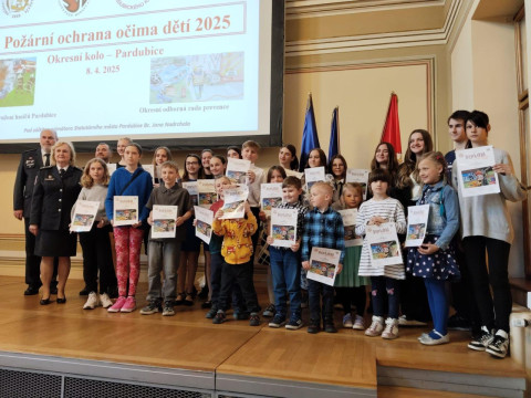 Slavnostní oceňování okresního kola soutěže POODM