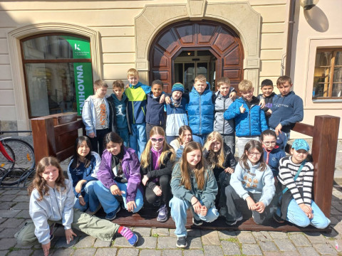 Návštěva Krajské knihovny v Pardubicích - 5. D