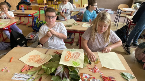 Podzimní tvoření ve 2.D