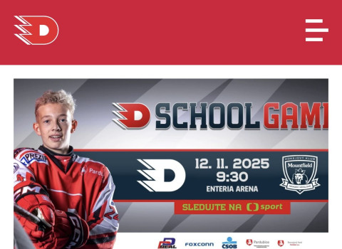 SCHOOL GAME - hokejové utkání pro žáky základních škol