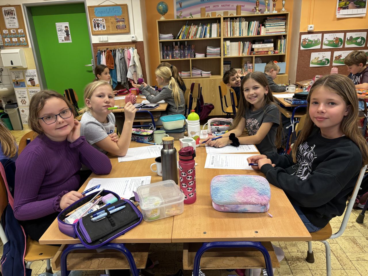 Projekt sv. Martin v průřezu M, ČJ, VLA a finanční gramotnosti 4. B