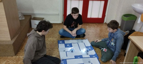 Sedmáci a robotika offline