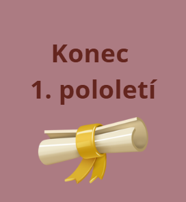 Konec 1. pololetí