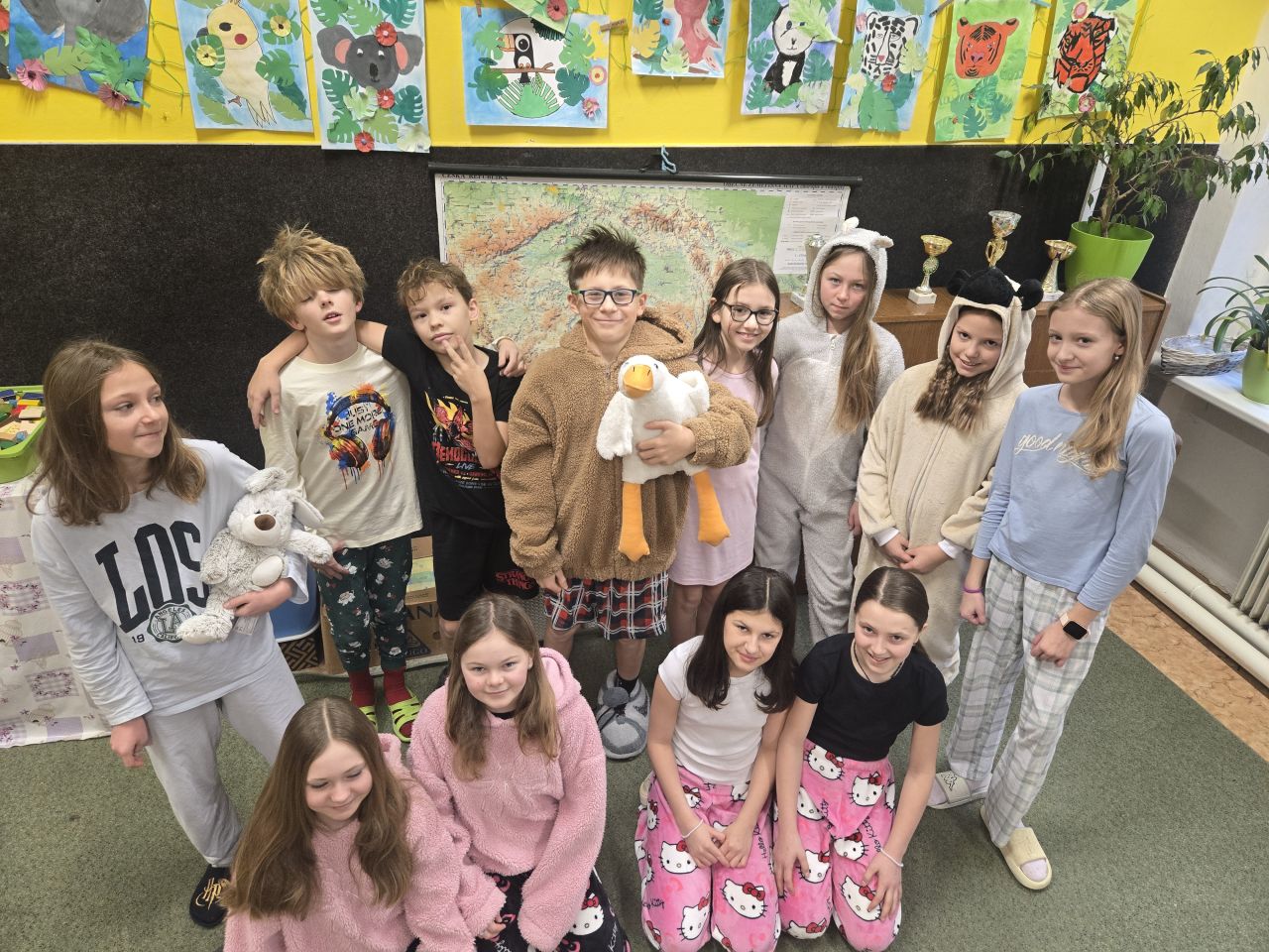 Pyžamový den v 5.B