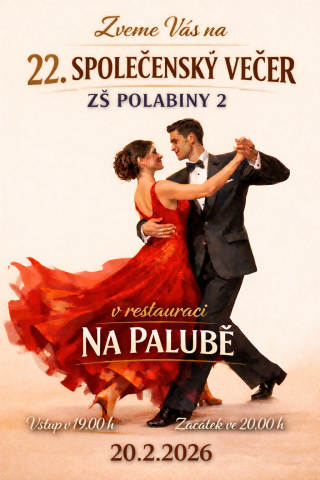 Pozvánka na společenský večer