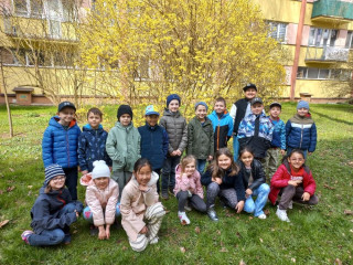 ​Jarní vycházka do přírody - 1. D