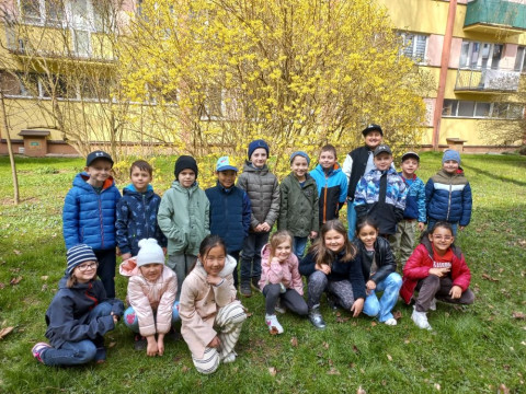 ​Jarní vycházka do přírody - 1. D