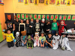 Strašidelný Halloween ve škole - 2. D