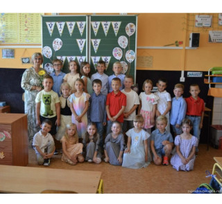 První týden školy - 1. C