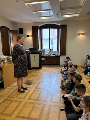 Návštěva v knihovně - 1. C