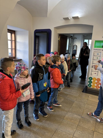 Návštěva v knihovně - 1. C